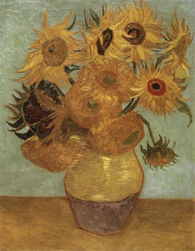 Vincent Van Gogh Sunflowers Sweden oil painting art